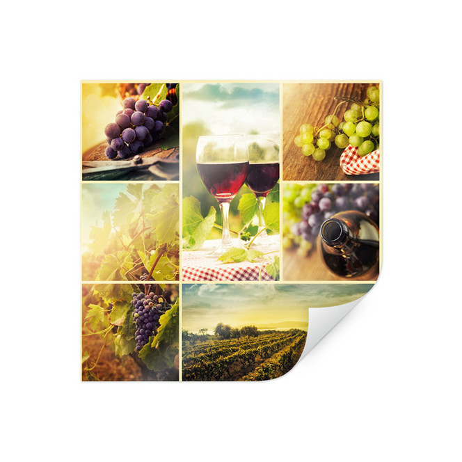 Poster Weincollage