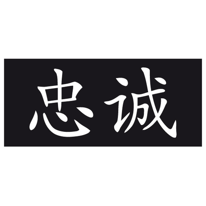 Sichtschutz Chinesisch für Treue - Bild 6