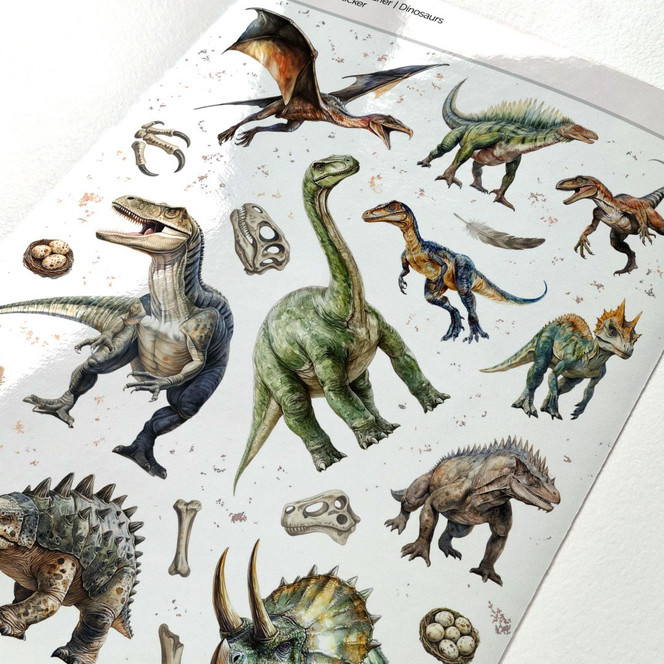 Sticker Dinosaurier