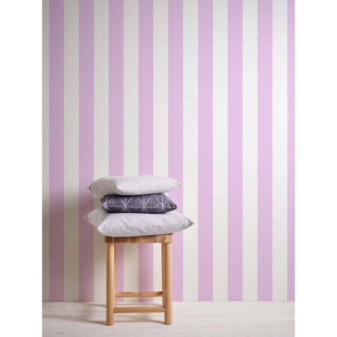 A.S. Création Kinderzimmertapete Little Love Vliestapete gestreift rosa, weiss
