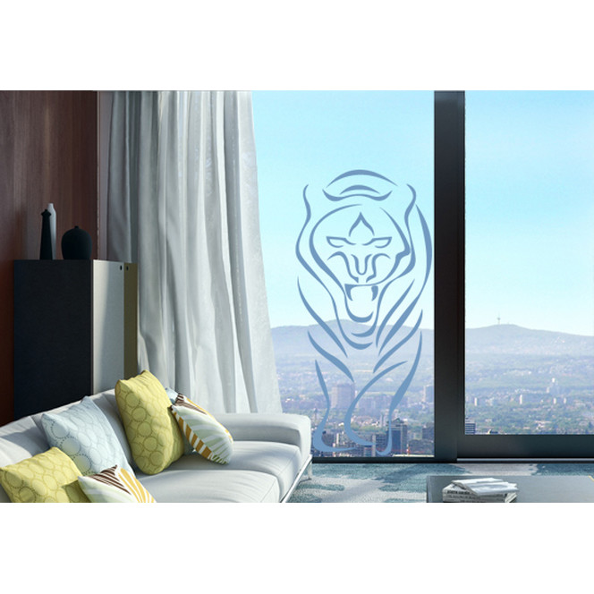 Glasdekor Walking Tiger - Bild 1