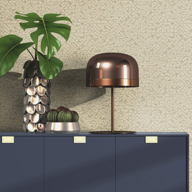 Rasch Vliestapete, Mustertapete Kalahari braunbeige