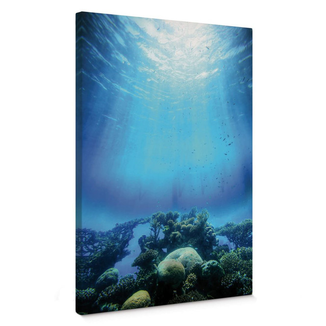 Leinwandbild Deep Blue