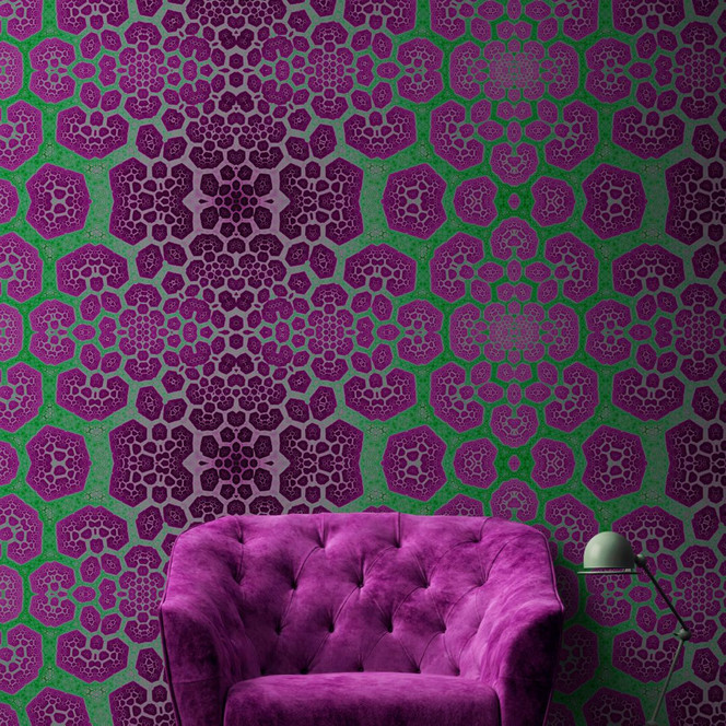 Livingwalls Fototapete Walls by Patel fractal 1 - Bild 1