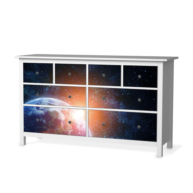 Möbelfolie IKEA Hemnes Kommode 8 Schubladen - Sunrise- Bild 1