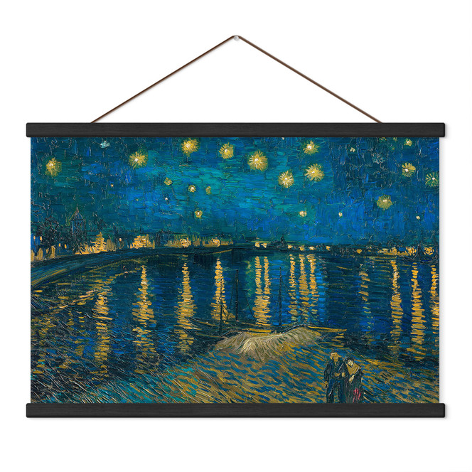 Stoffbild Sternennacht 1888 - van Gogh