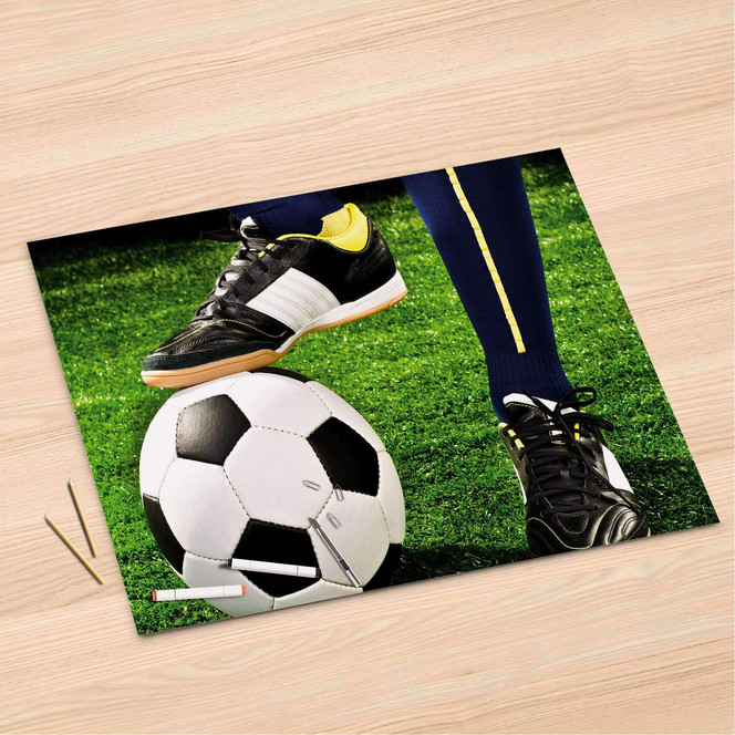 Folienbogen (120x80cm) - Fussballstar- Bild 1