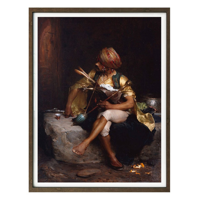 Poster Bargue - Ein Bashi Bazouk