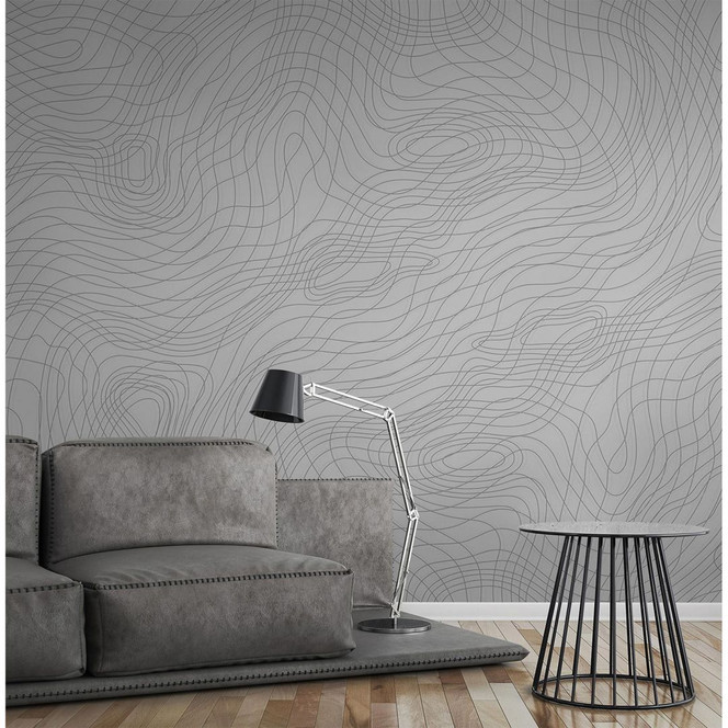 Architects Paper Fototapete Atelier 47 Chaotic Lines grafisch - Bild 1