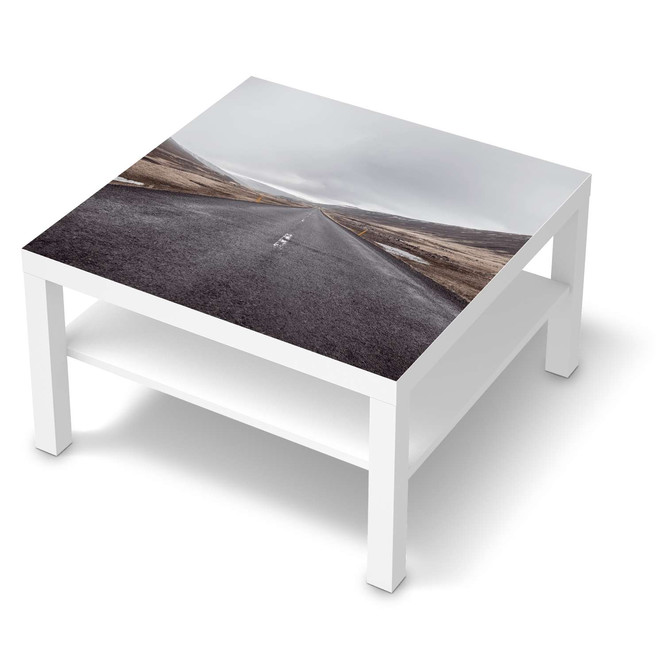 Möbelfolie IKEA Lack Tisch 78x78cm - The Road- Bild 1