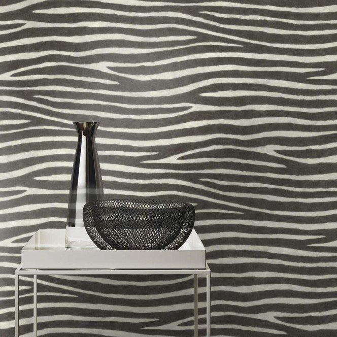 Rasch Vliestapete, Mustertapete African Queen III schwarz-weiss