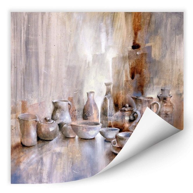 Wallprint Schmucker - Stillleben mit Teekanne 02