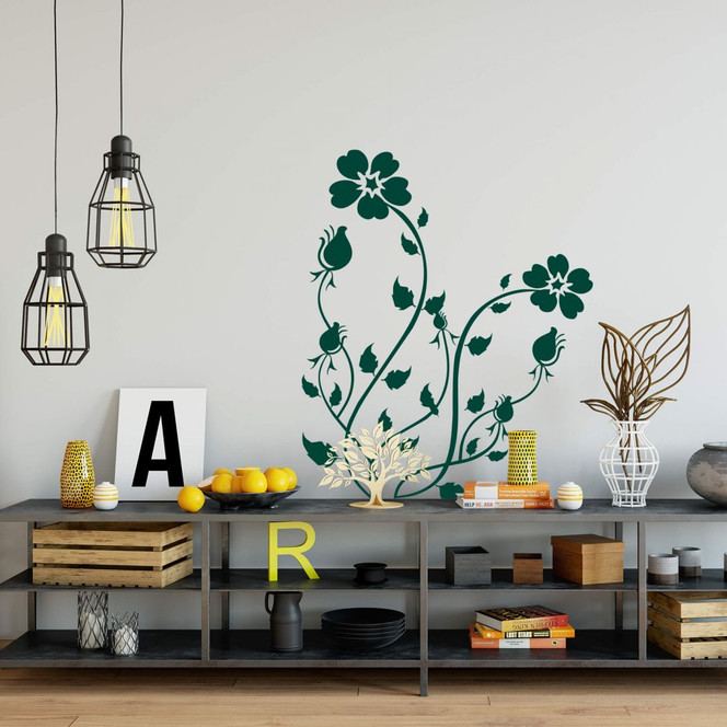 Wandtattoo Flora Famosa