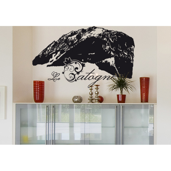 Wohnansicht - Wandtattoo Le Catogne