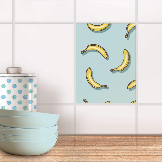 Fliesensticker - Hey Banana