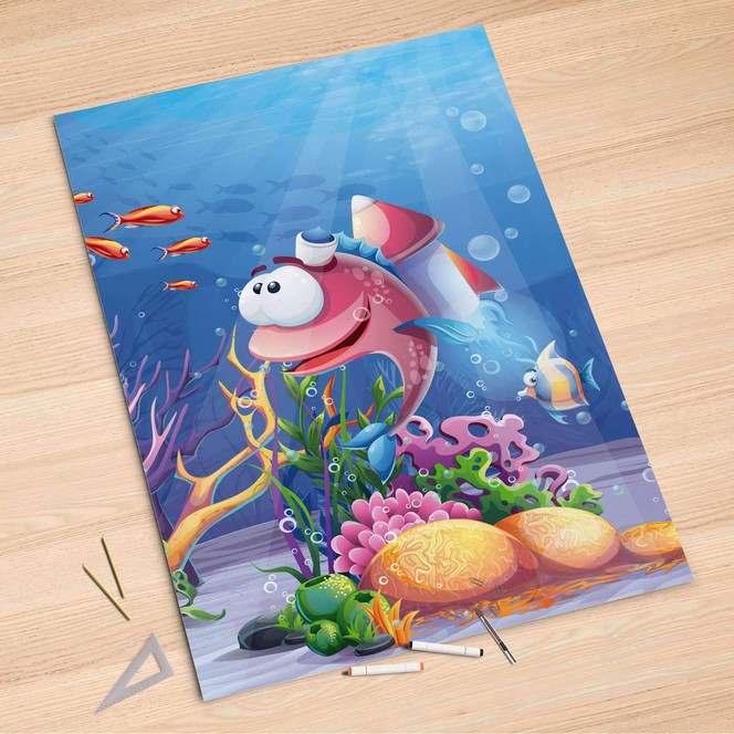 Folienbogen (100x150cm) - Bubbles- Bild 1