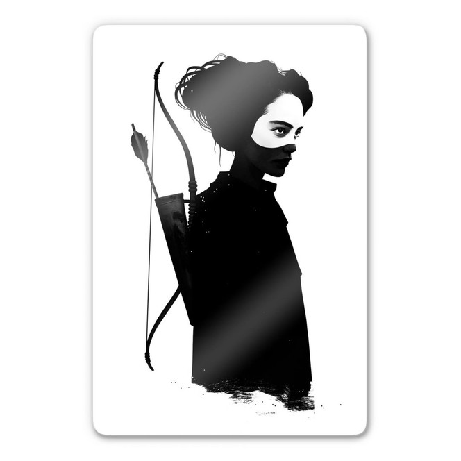 Glasbild Ireland - Four of Hearts