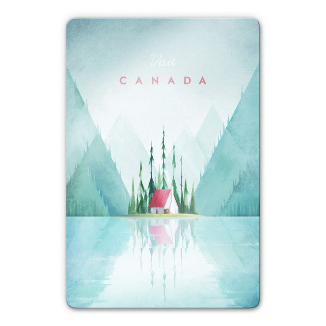 Glasbild Rivers - Kanada