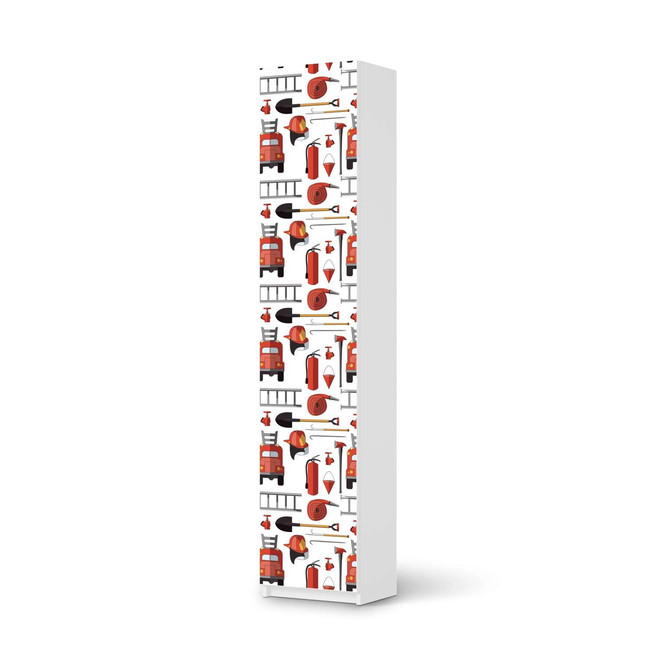 Klebefolie IKEA Pax Schrank 236cm Höhe - 1 Tür - Firefighter- Bild 1