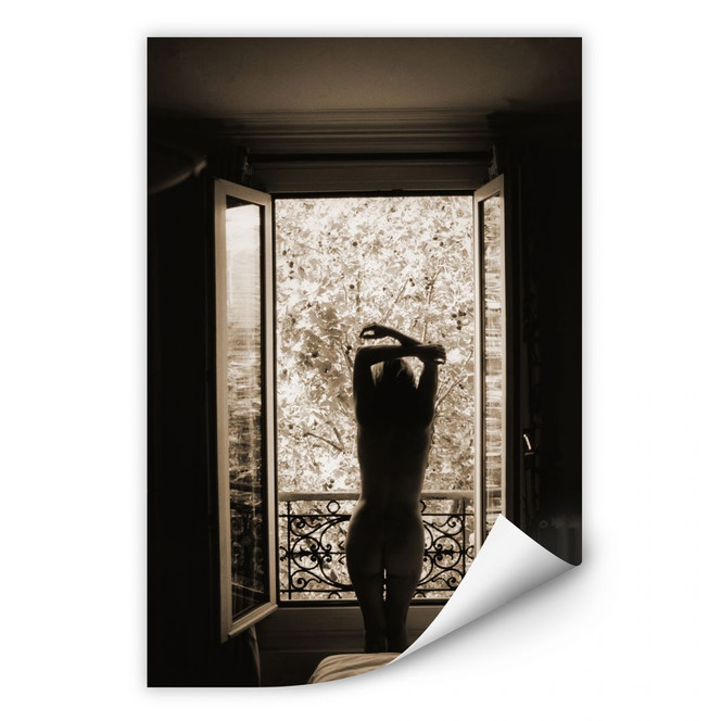 Wallprint Der Blick aus dem Fenster!