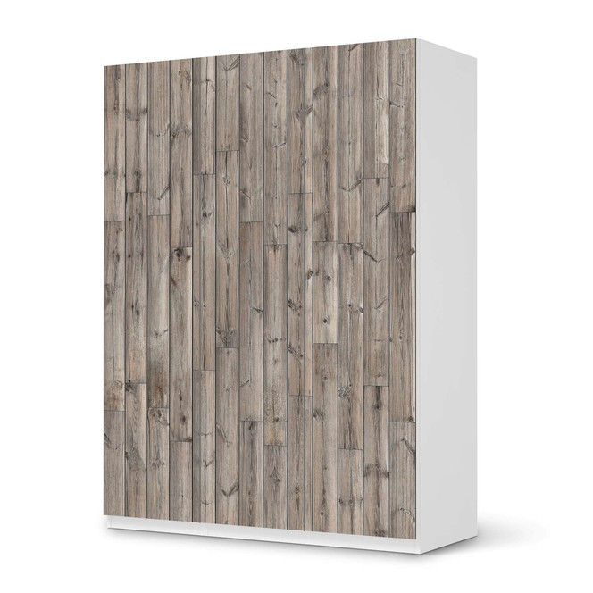Folie IKEA Pax Schrank 201cm Höhe - 3 Türen - Dark washed- Bild 1