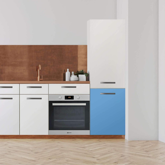 Klebefolie - Hochschrank (60x80cm) - Blau Light- Bild 1
