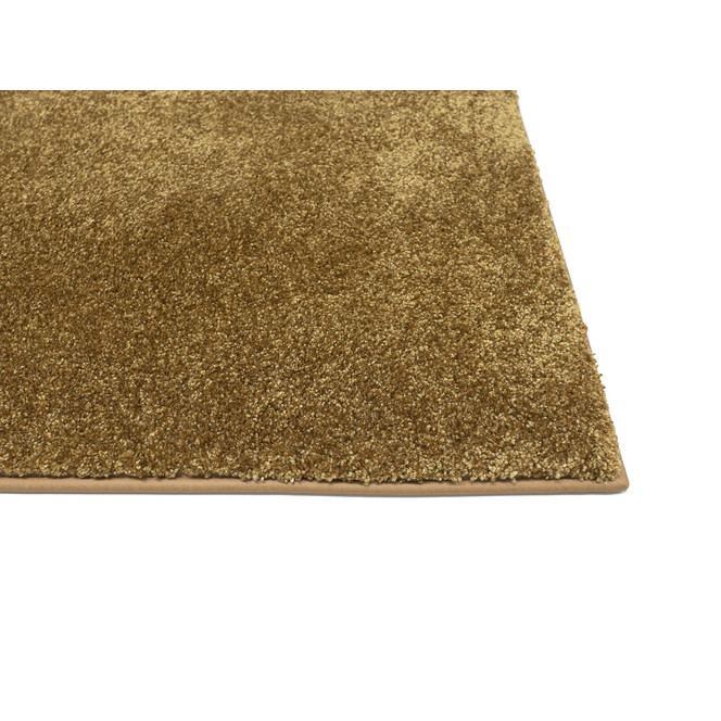 Liva Paspelteppich Rechteck Wunschmass in Gold