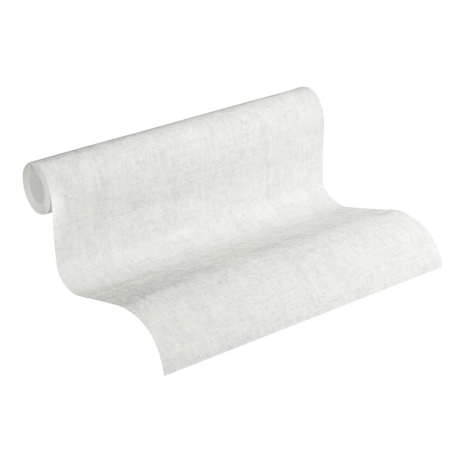 Livingwalls Vliestapete New Walls Cosy & Relax Unitapete einfarbig grau, weiss