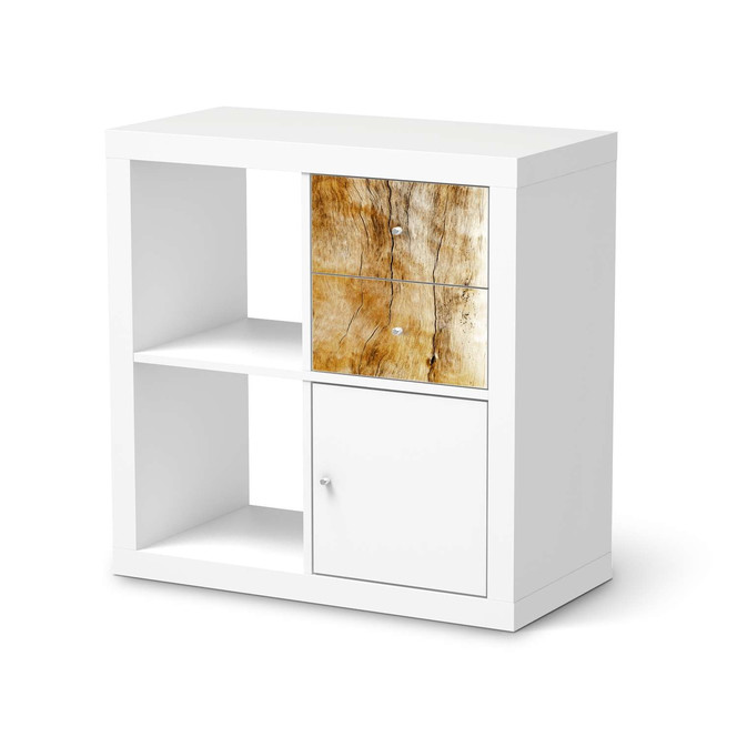 Möbelfolie IKEA Kallax Regal Schubladen - Unterholz- Bild 1