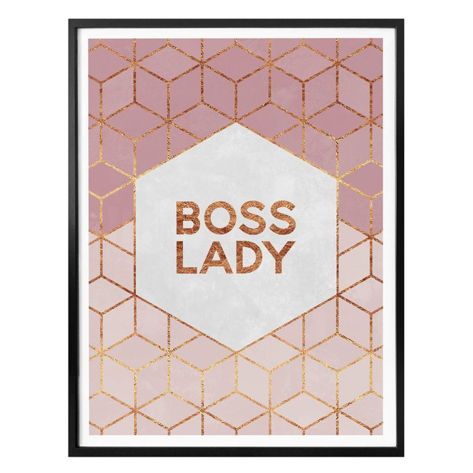 Poster Fredriksson - Boss Lady