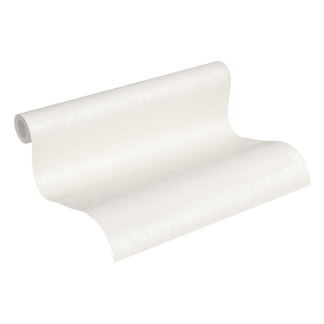 A.S. Création Vliestapete Romantico Unitapete einfarbig creme, metallic