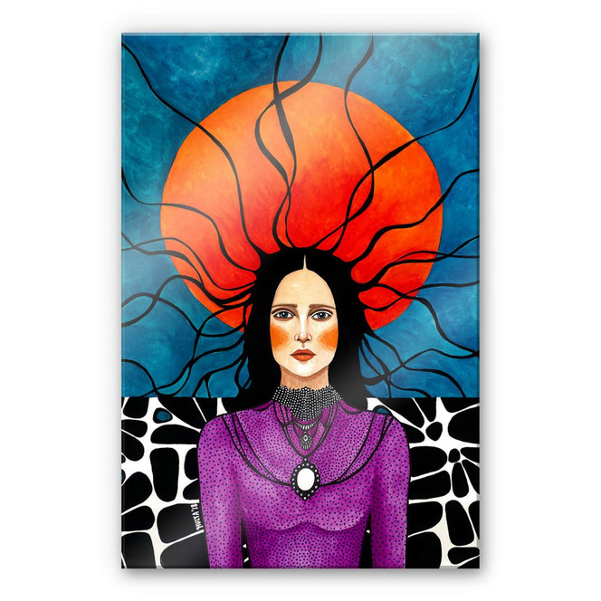 Acrylglasbild Hülya - Stilles Geschehen