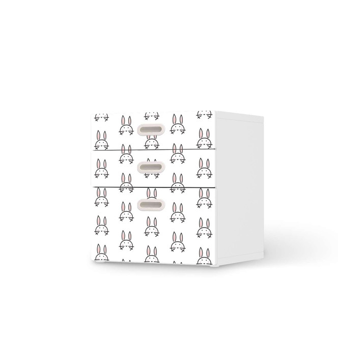 Folie IKEA Stuva / Fritids Kommode - 3 Schubladen - Hoppel- Bild 1