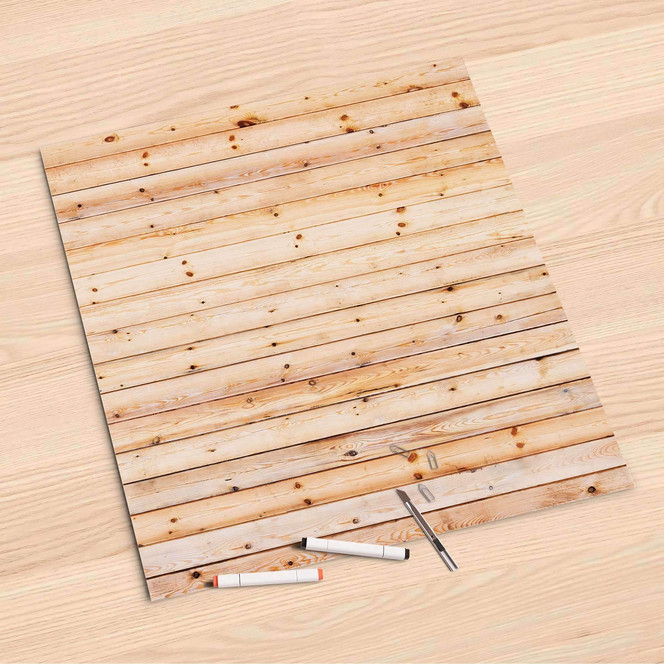 Folienbogen (60x60cm) - Bright Planks- Bild 1