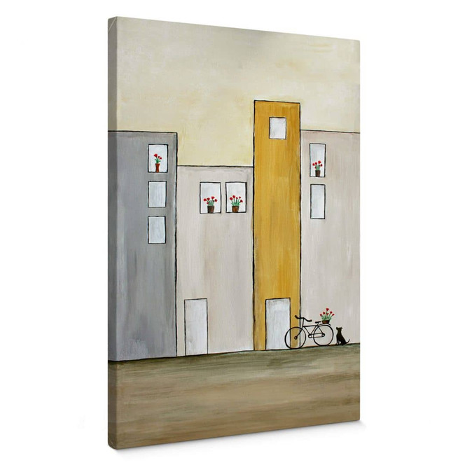 Leinwandbild Melz - Der Blumenbote