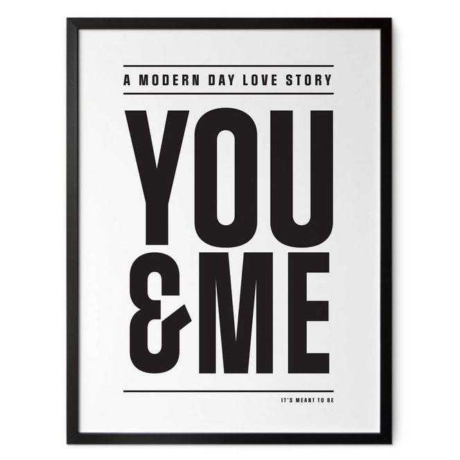 Poster You and me - Kerr-Dineen