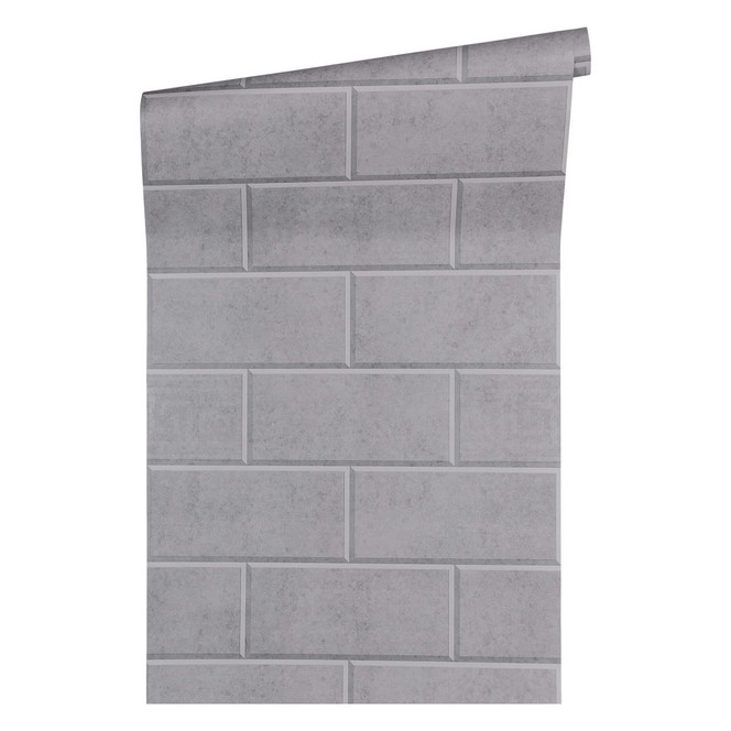 Versace wallpaper Tapete Via Gesù grau