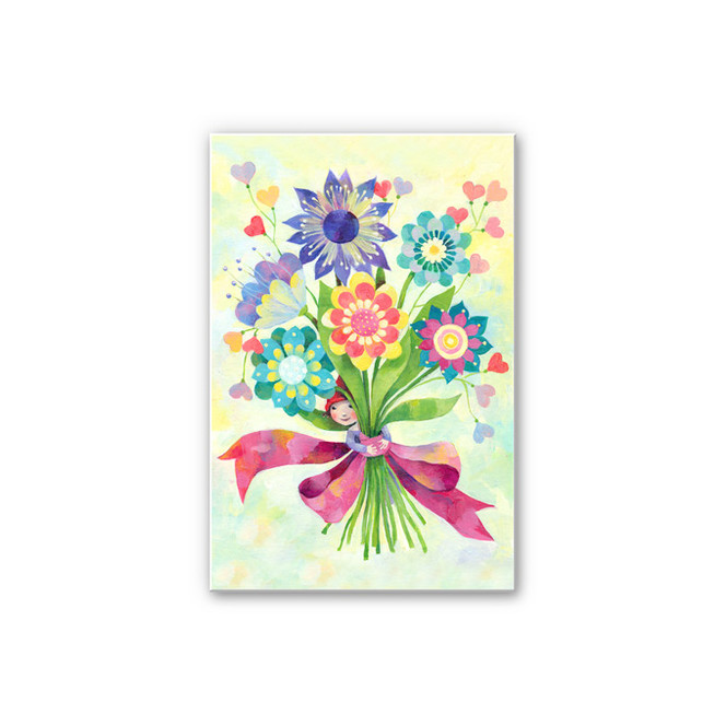 Wandbild Blanz - Blumenstrauss