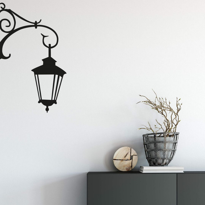 Wandtattoo Wandlaterne