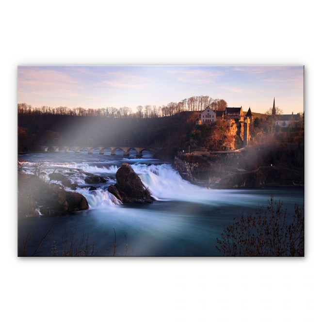 Acrylglasbild Rheinfall