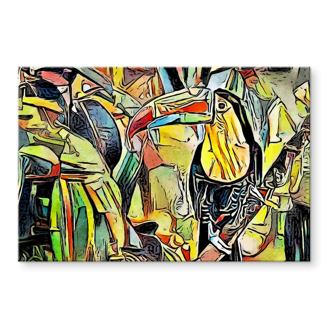 Acrylglasbild Zamart - Tukan
