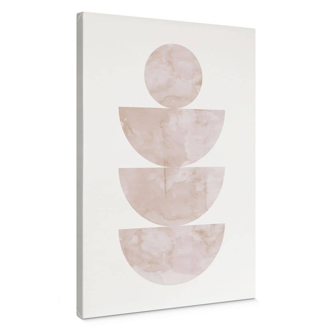 Leinwandbild Geometrisches Gleichgewicht - Abstrakte Komposition - Costa