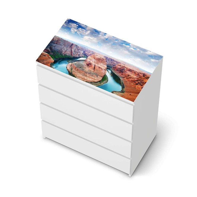 Möbelfolie IKEA Malm Kommode 4 Schubladen oben - Grand Canyon- Bild 1