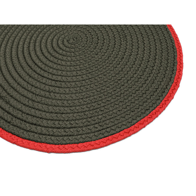 Tisca Belbo Handwebteppich Rund in 614