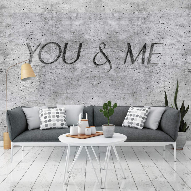 Fototapete Beton - You and me