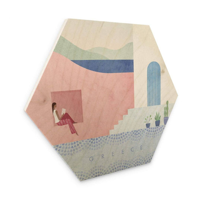 Hexagon - Holz Rivers - Griechenland