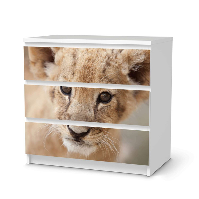Klebefolie IKEA Malm Kommode 3 Schubladen - Simba- Bild 1