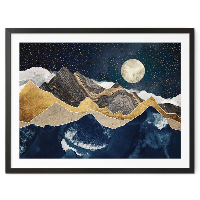 Poster Sternenhimmel im Winter - SpaceFrog Designs