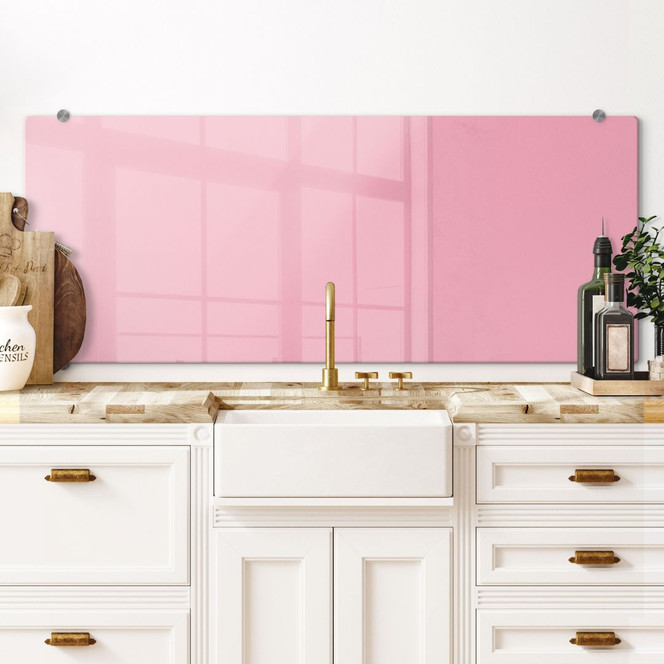 Spritzschutz Pink - Panorama