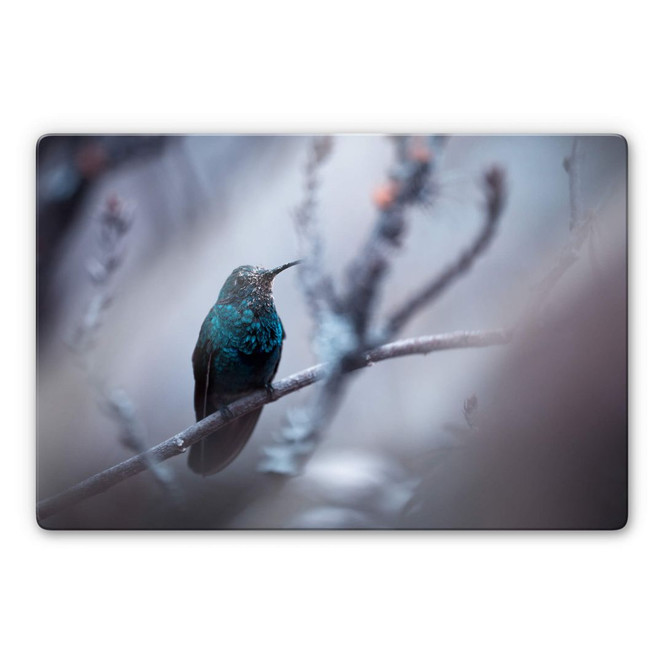 Glasbild Bravien - Electrical Blue